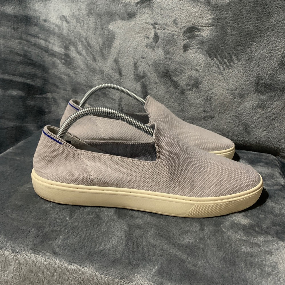 Rothy's The Sneaker Women 10 Slip On Grey Knit Sustainable Comfort - Picture 6 of 16